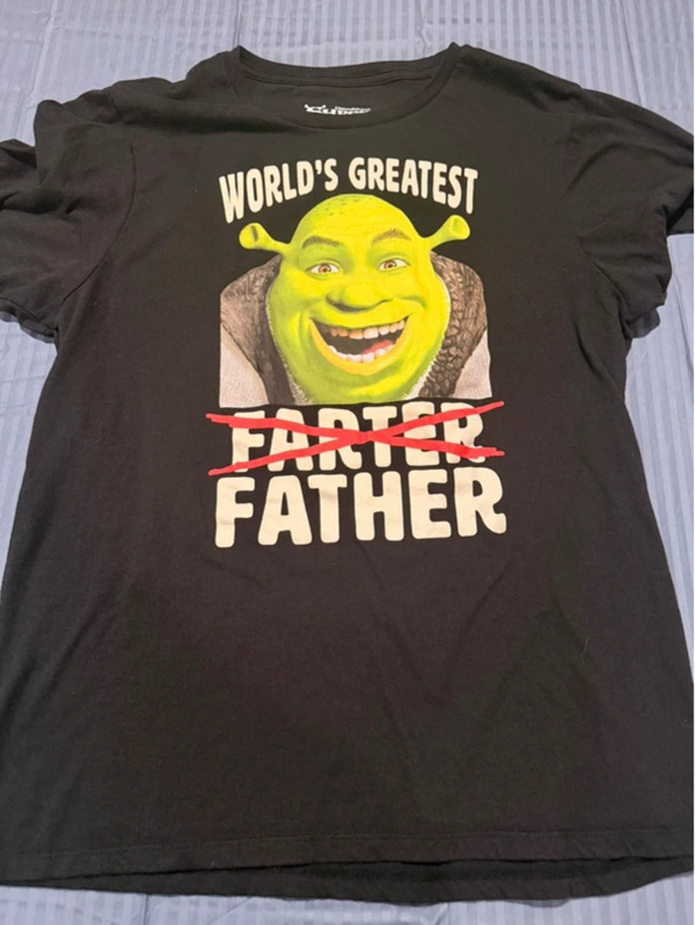 DreamWorks Shrek World’s Greatest Father T-Shirt Size Large 1241